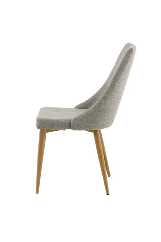 Leone - Matstol 2-pack - Ek/Ljusgrå Ersätts av 27701-440