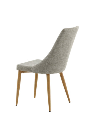 Leone - Matstol 2-pack - Ek/Ljusgrå Ersätts av 27701-440