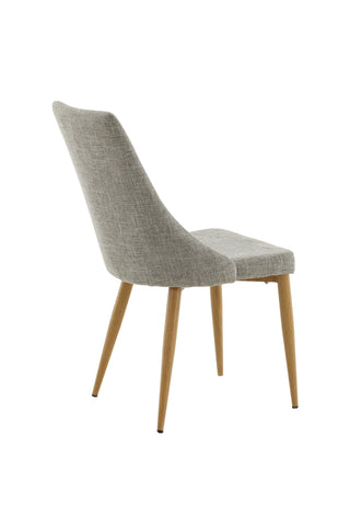Leone - Matstol 2-pack - Ek/Ljusgrå Ersätts av 27701-440