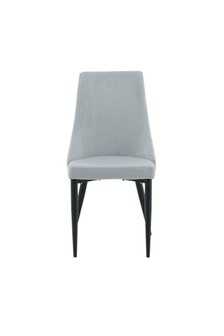 Leone Matstol 2-pack - Svarta Ben / Ljusgrå Manchester Ersätts av 27701-995