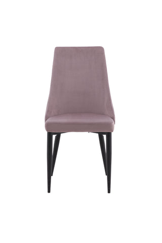 Leone Matstol 2-pack - Svarta Ben / Dusty PinkCorduroy Ersätts av 27701-999
