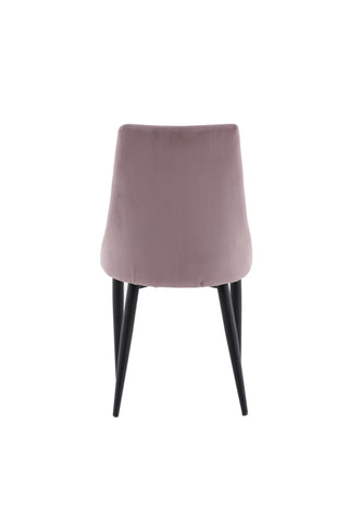 Leone Matstol 2-pack - Svarta Ben / Dusty PinkCorduroy Ersätts av 27701-999