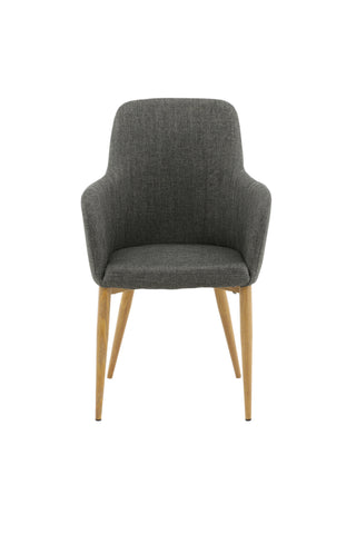 Comfort - Matstol 2-pack - Ek/Mörkgrå Ersätts av 27702-450