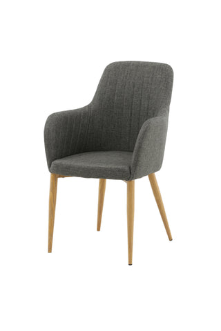 Comfort - Matstol 2-pack - Ek/Mörkgrå Ersätts av 27702-450