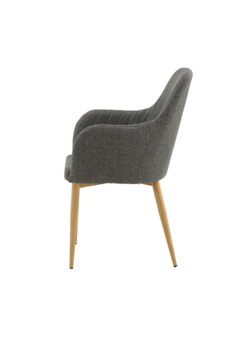 Comfort - Matstol 2-pack - Ek/Mörkgrå Ersätts av 27702-450