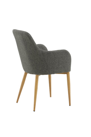Comfort - Matstol 2-pack - Ek/Mörkgrå Ersätts av 27702-450