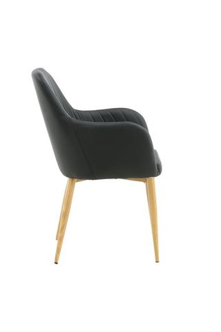 Comfort Karmstol 2-pack - Ek-Look / Black PU Ersätts av 27702-458