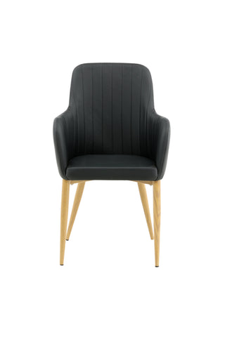 Comfort Karmstol 2-pack - Ek-Look / Black PU Ersätts av 27702-458