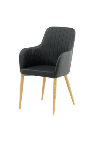 Comfort Karmstol 2-pack - Ek-Look / Black PU Ersätts av 27702-458