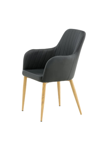 Comfort Karmstol 2-pack - Ek-Look / Black PU Ersätts av 27702-458