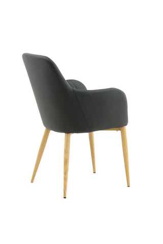 Comfort Karmstol 2-pack - Ek-Look / Black PU Ersätts av 27702-458