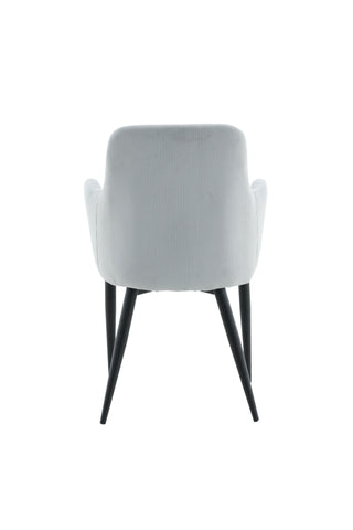 Comfort Matstol 2-pack - Svarta ben / Ljusgrå manchester Ersätts av 27702-995