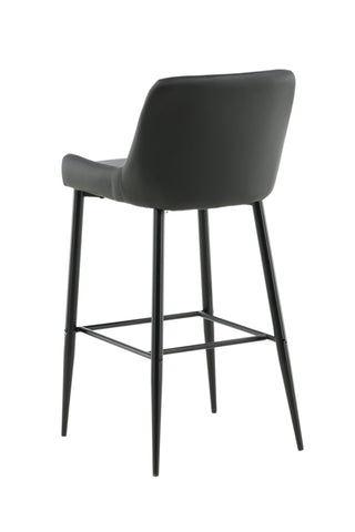 Plaza Barstol 2-pack - Svart / Svart PU