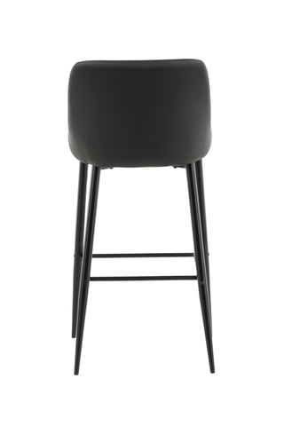 Plaza Barstol 2-pack - Svart / Svart PU