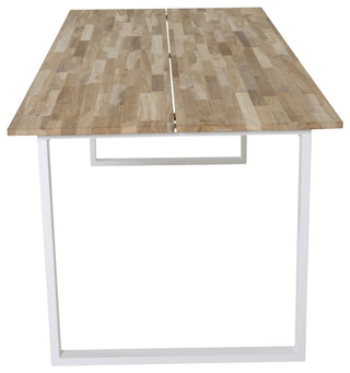 Cirebon Matbord 200*90cm - Teak / Vit