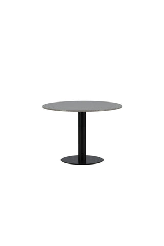 Razzia Matbord 106cm -Grå Terazzo / Svart
