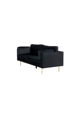 Boom - 3-sits soffa Sammet - Svart