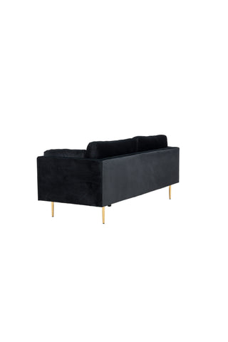Boom - 3-sits soffa Sammet - Svart