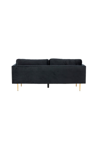 Boom - 3-sits soffa Sammet - Svart