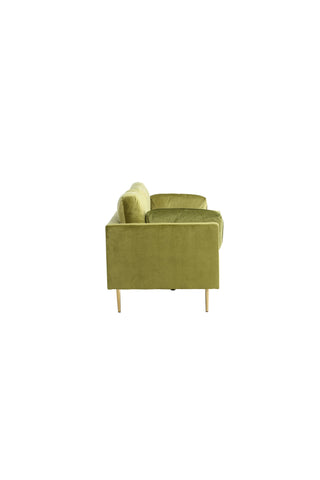 Boom - 3-sits soffa Velvet - Spring Green