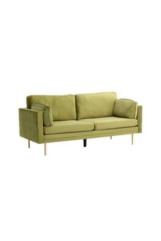 Boom - 3-sits soffa Velvet - Spring Green