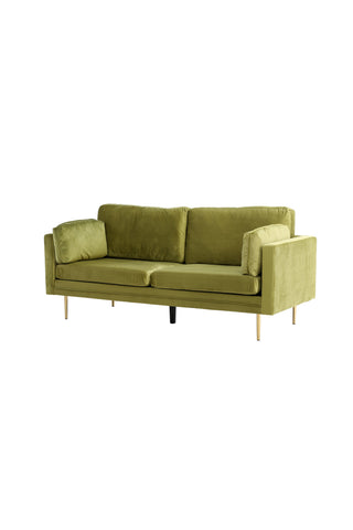 Boom - 3-sits soffa Velvet - Spring Green