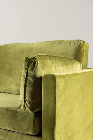 Boom - 3-sits soffa Velvet - Spring Green