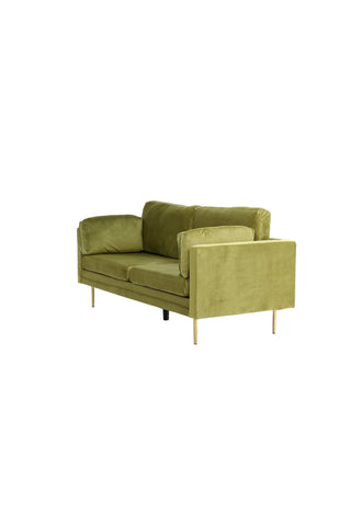 Boom - 3-sits soffa Velvet - Spring Green