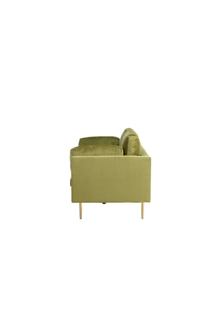 Boom - 3-sits soffa Velvet - Spring Green