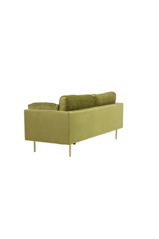 Boom - 3-sits soffa Velvet - Spring Green