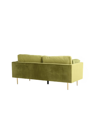 Boom - 3-sits soffa Velvet - Spring Green