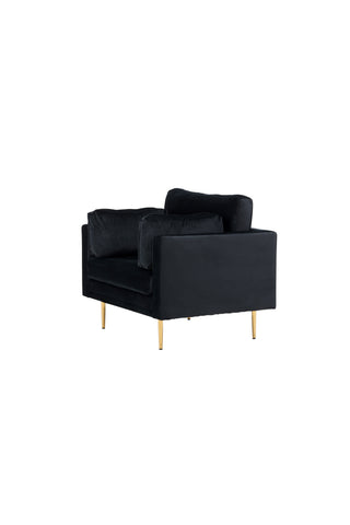 Bom - Single Chair Velvet - Svart
