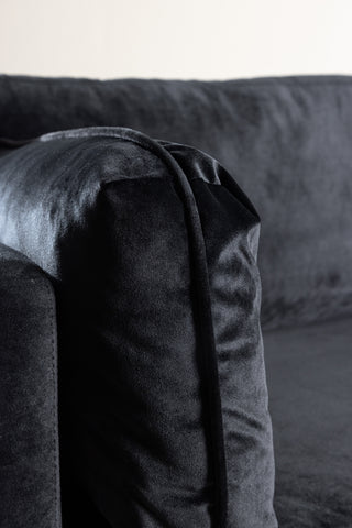Bom - Single Chair Velvet - Svart
