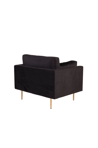 Bom - Single Chair Velvet - Svart