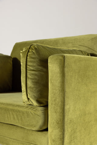 Bom - Single Chair Velvet - Spring Green