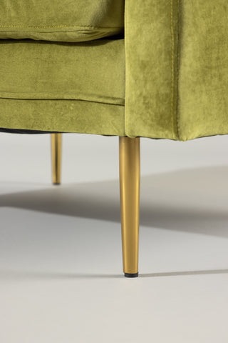 Bom - Single Chair Velvet - Spring Green