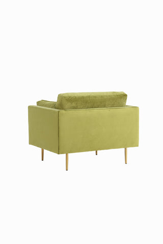 Bom - Single Chair Velvet - Spring Green