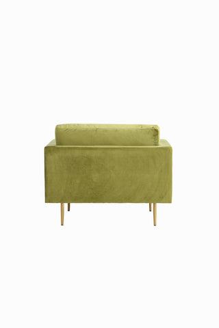 Bom - Single Chair Velvet - Spring Green