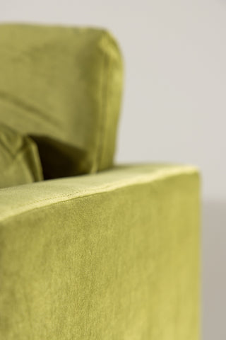 Bom - Single Chair Velvet - Spring Green