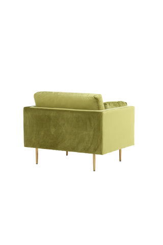 Bom - Single Chair Velvet - Spring Green