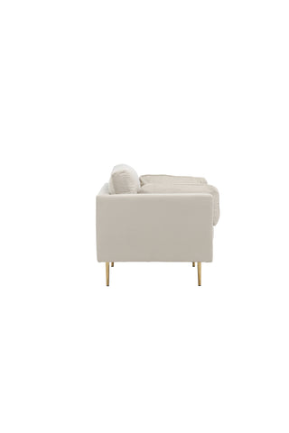 Bom - Single Chair Corduroy - Ljusgrå