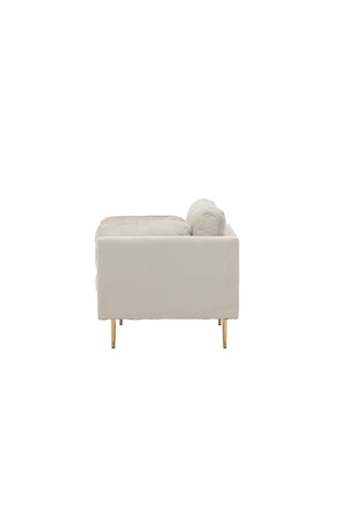 Bom - Single Chair Corduroy - Ljusgrå