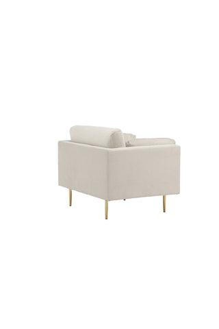 Bom - Single Chair Corduroy - Ljusgrå