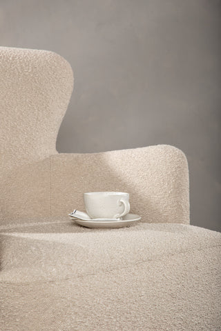 Venture Home Lincoln Enkelsoffa - Valnöt / Beige Boucle