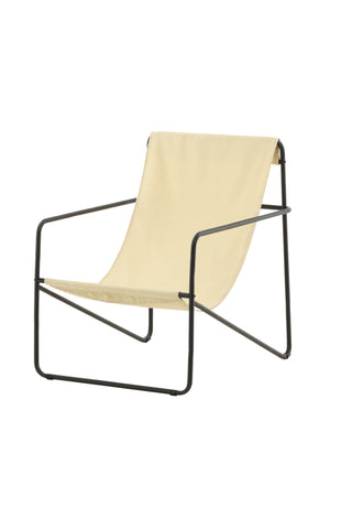 Venture Home Vernon Enkelsoffa - Svart / Beige TP