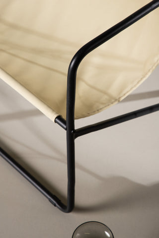 Venture Home Vernon Enkelsoffa - Svart / Beige TP