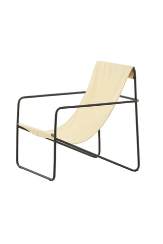 Venture Home Vernon Enkelsoffa - Svart / Beige TP