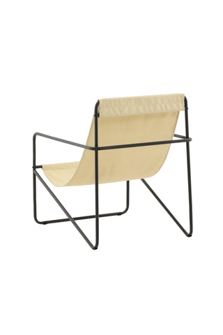 Venture Home Vernon Enkelsoffa - Svart / Beige TP