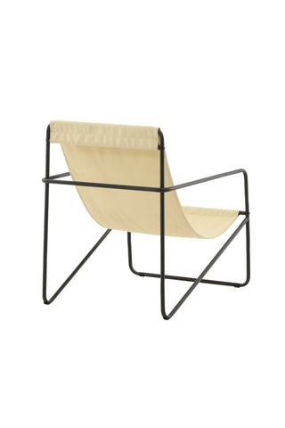 Venture Home Vernon Enkelsoffa - Svart / Beige TP