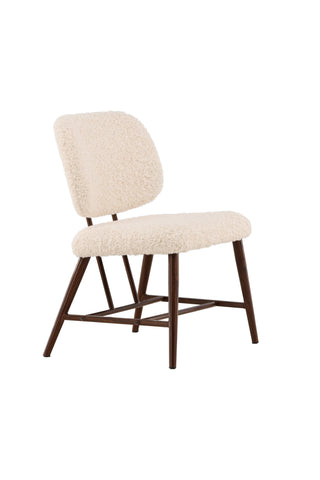 Venture Home Midland Enkelsoffa - Brun / Vit Boucle